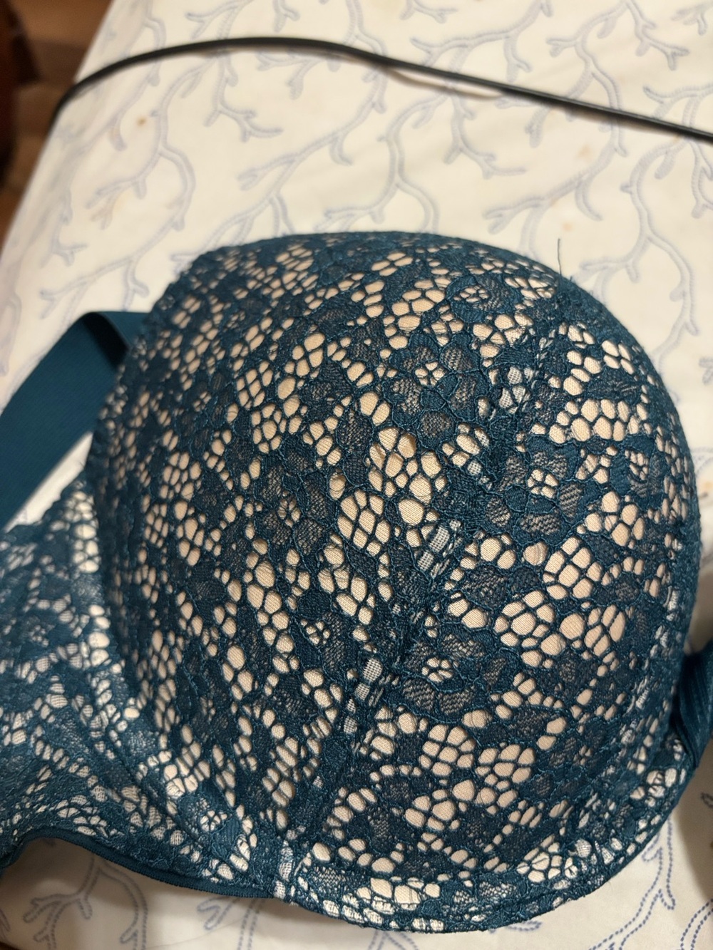 Victoria's Secret Teal Lace Bra